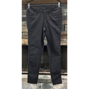 Men’s LULULEMON Black ABC Slim Fit Warpstreme Pants Size 31 Ins 31 *C9